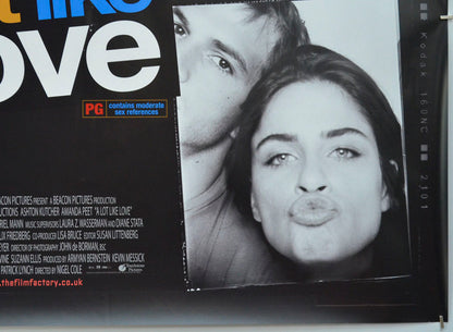 A LOT LIKE LOVE (Bottom Right) Cinema Quad Movie Poster 