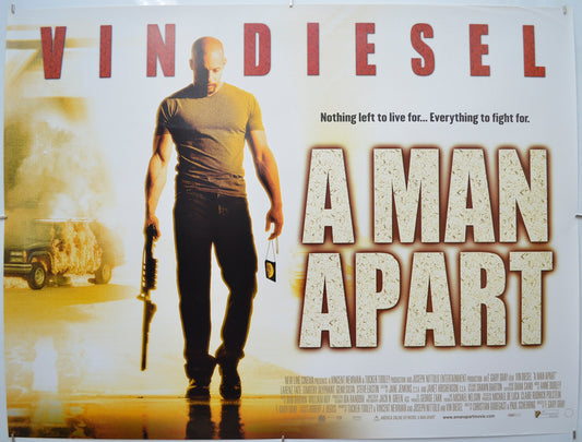 A Man Apart  - Original Quad Poster - Film Poster - Movie Poster