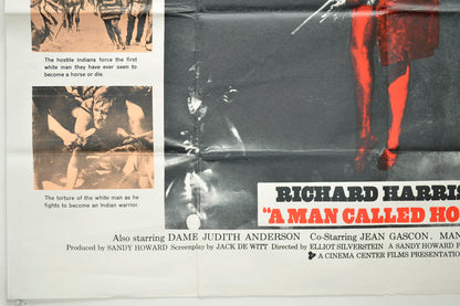 A MAN CALLED HORSE (Bottom Left) Cinema Quad Movie Poster 