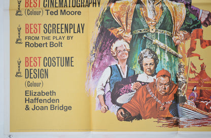 A MAN FOR ALL SEASONS (Bottom Left) Cinema Quad Movie Poster 