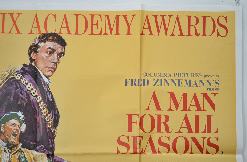 A MAN FOR ALL SEASONS (Top Right) Cinema Quad Movie Poster 