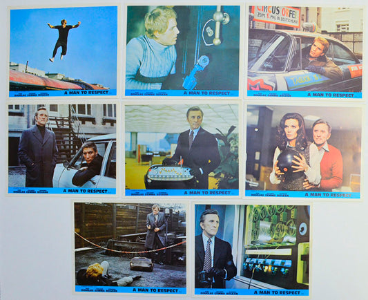 A Man To Respect  (a.k.a. The Master Touch)   Original Set of 8 Lobby Cards / Colour F.O.H. Stills 