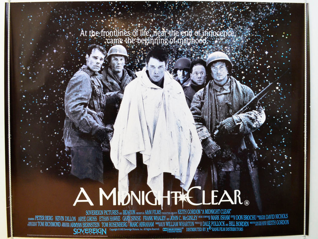 A Midnight Clear  Original British Quad Poster - Film Poster - Movie Poster