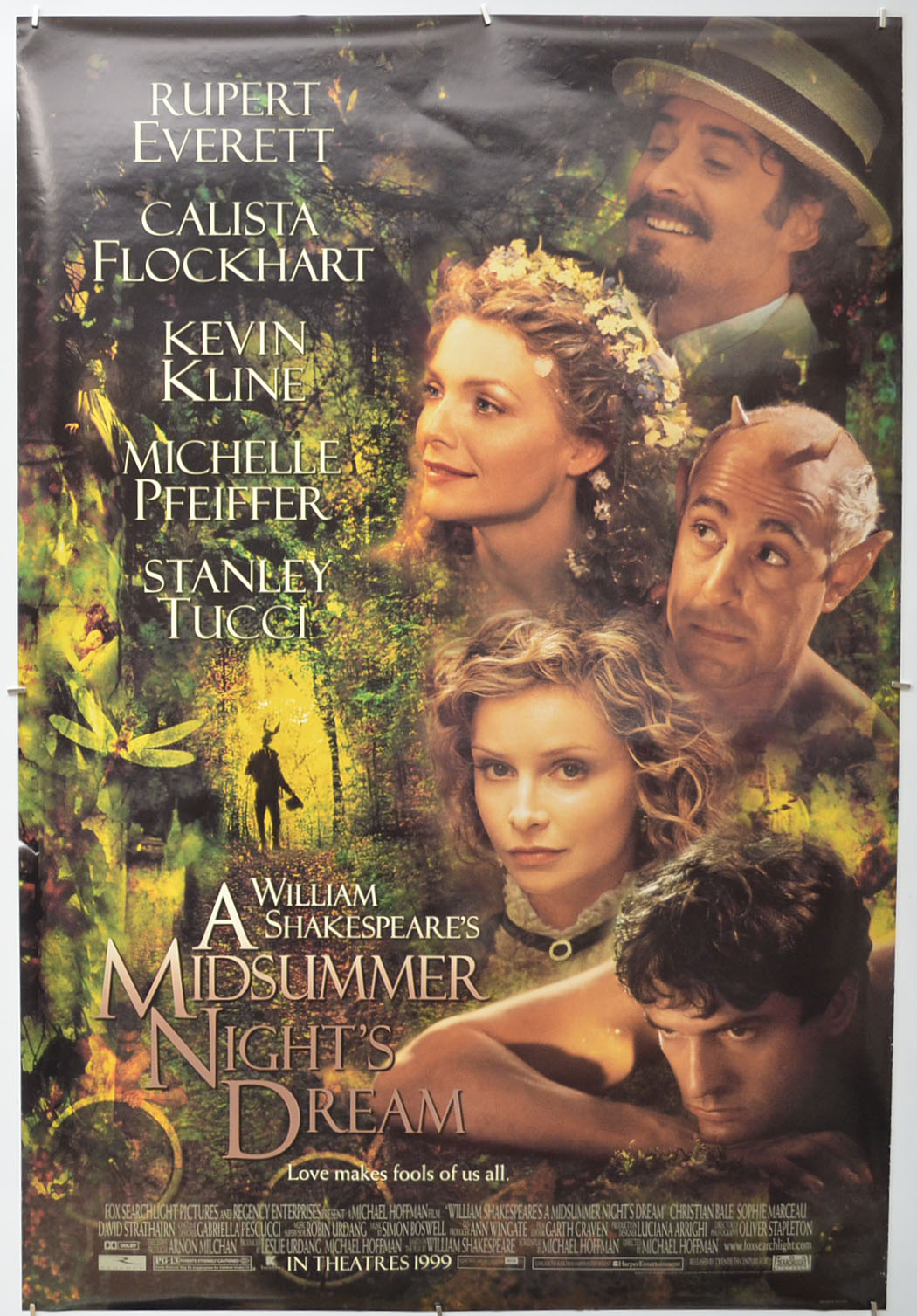 A Midsummer Night's Dream Original One Sheet Poster - Film Poster - Movie Poster