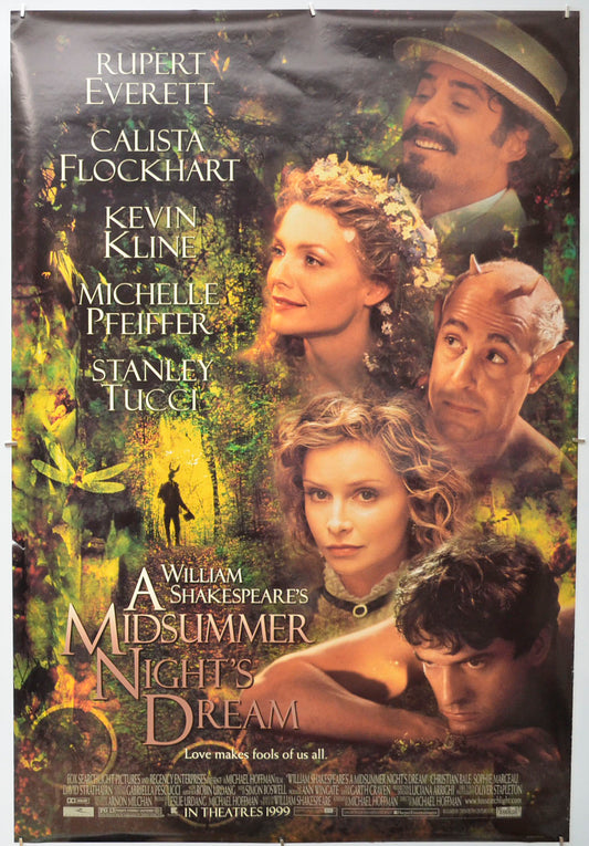 A Midsummer Night's Dream Original One Sheet Poster - Film Poster - Movie Poster