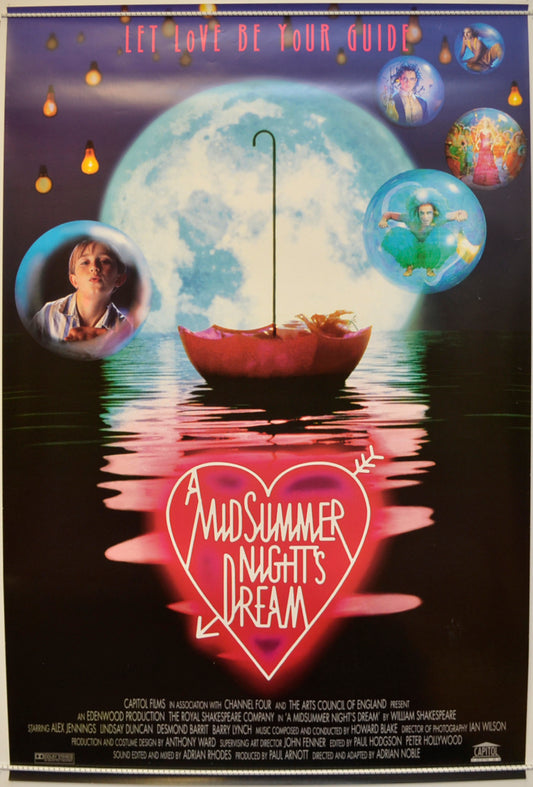 A Midsummer Night's Dream  (The Royal Shakespeare Company)  Original One Sheet Poster - Film Poster - Movie Poster 