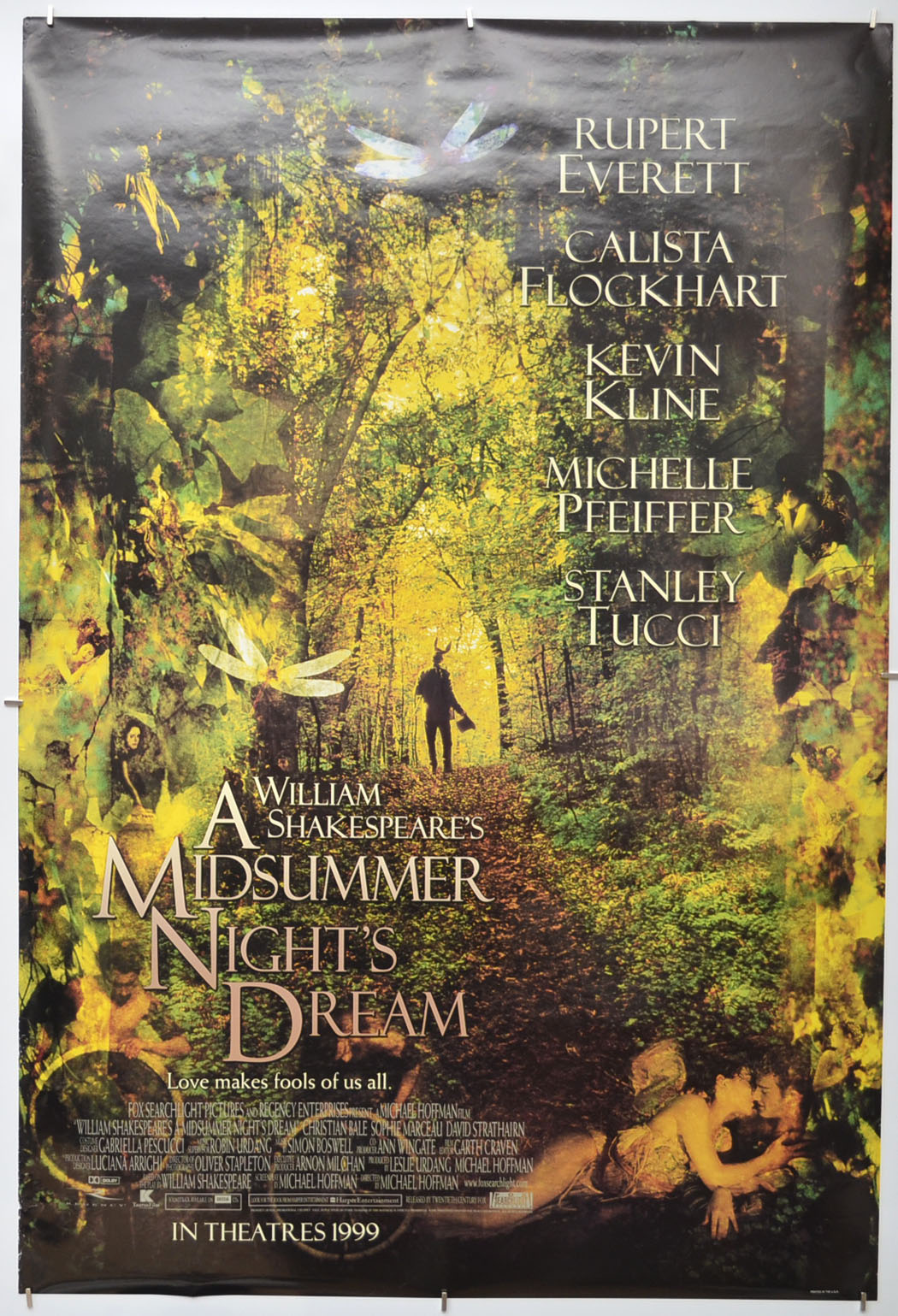 A Midsummer Night's Dream (Teaser / Advance Version ) Original One Sheet Poster - Film Poster - Movie Poster