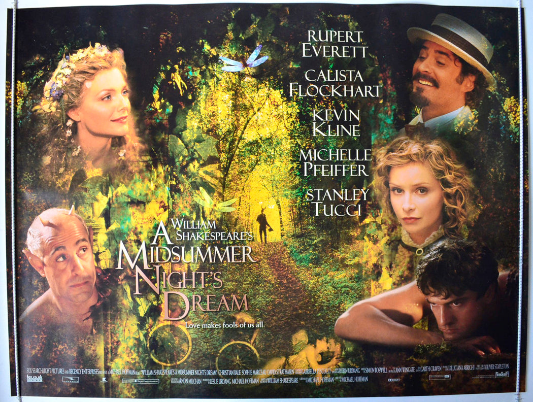 A Midsummer Night's Dream Original British Quad Poster - Movie Poster