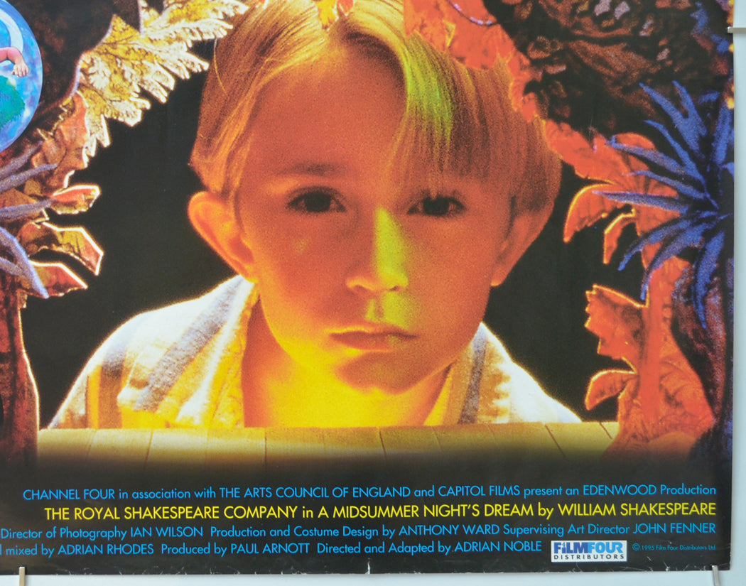 A MIDSUMMER NIGHT’S DREAM (Bottom Right) Cinema Quad Movie Poster 