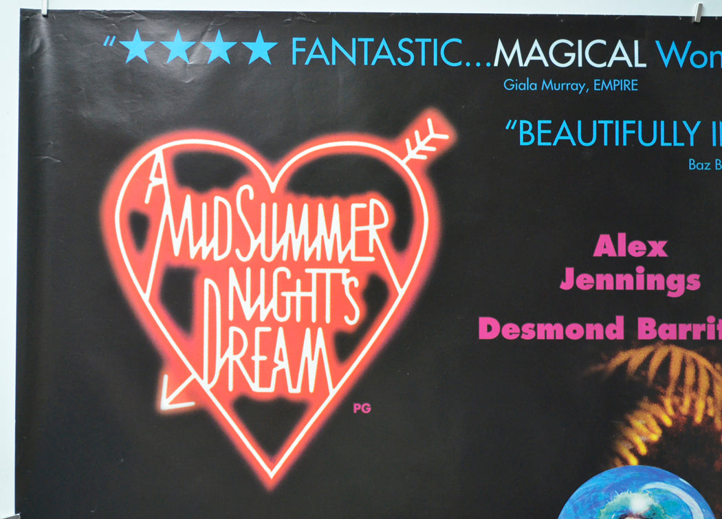 A MIDSUMMER NIGHT’S DREAM (Top Left) Cinema Quad Movie Poster 