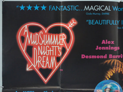 A MIDSUMMER NIGHT’S DREAM (Top Left) Cinema Quad Movie Poster 