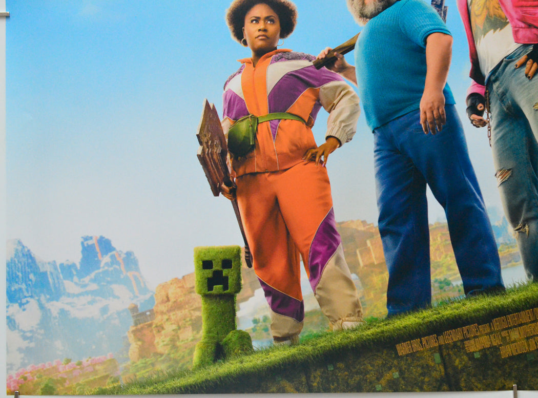 A Minecraft Movie (Bottom Left) Cinema Quad Movie Poster 