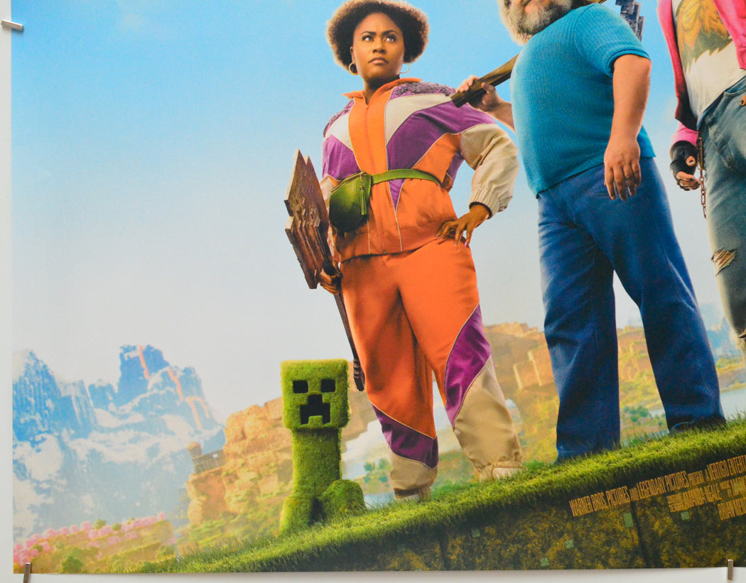 A Minecraft Movie (Bottom Left) Cinema Quad Movie Poster 