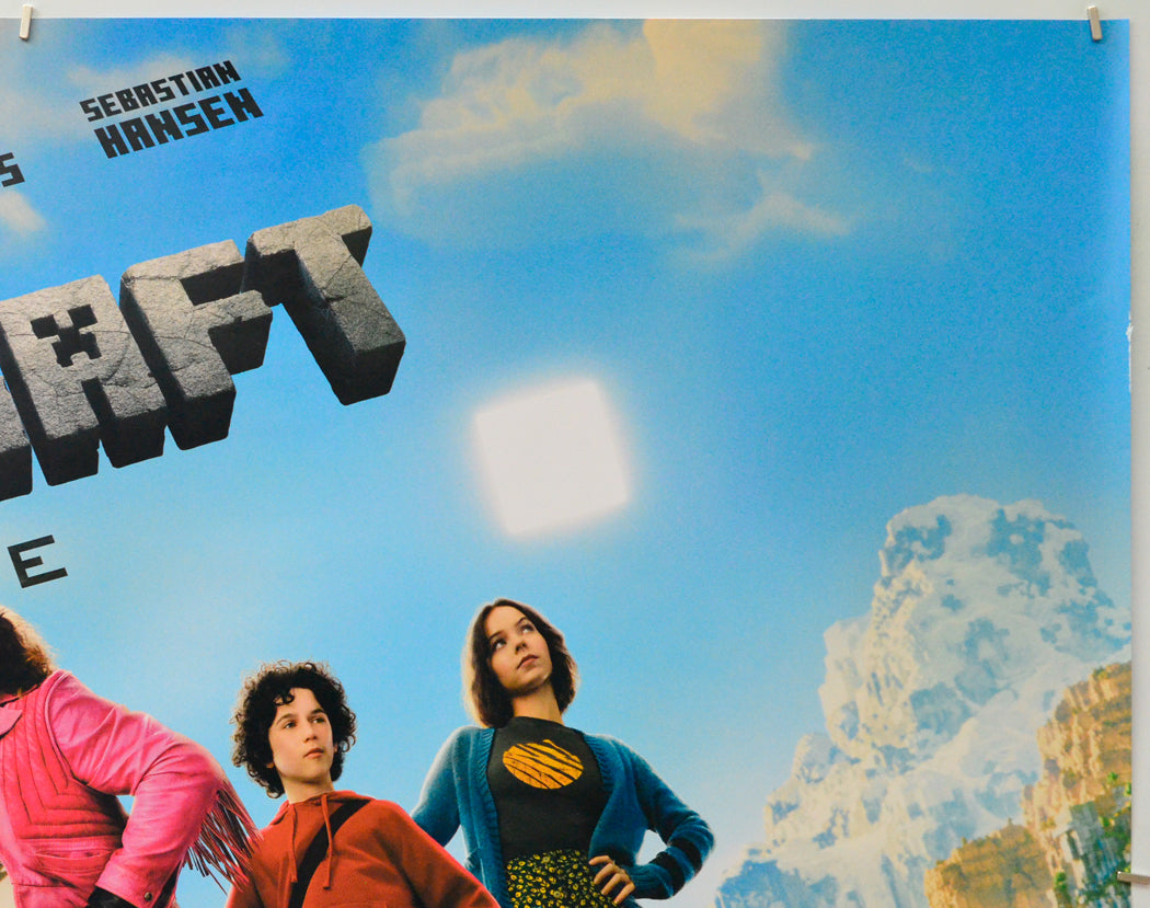 A Minecraft Movie (Top Right) Cinema Quad Movie Poster 