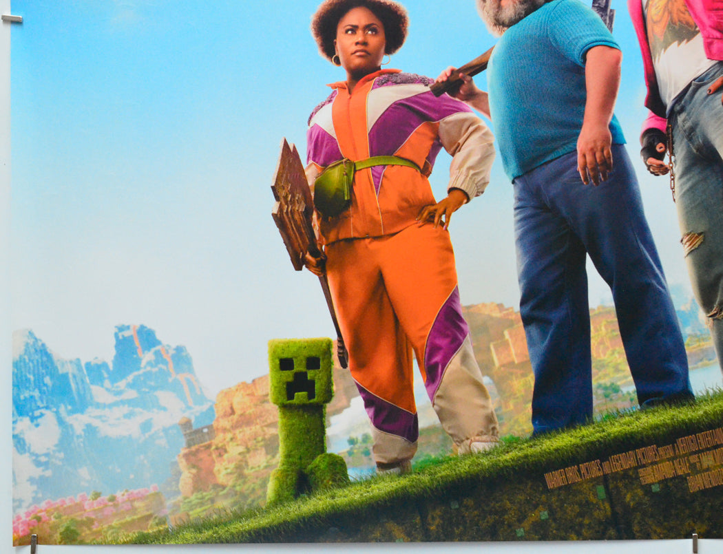 A Minecraft Movie (Bottom Left) Cinema Quad Movie Poster 