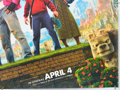 A Minecraft Movie (Bottom Right) Cinema Quad Movie Poster 