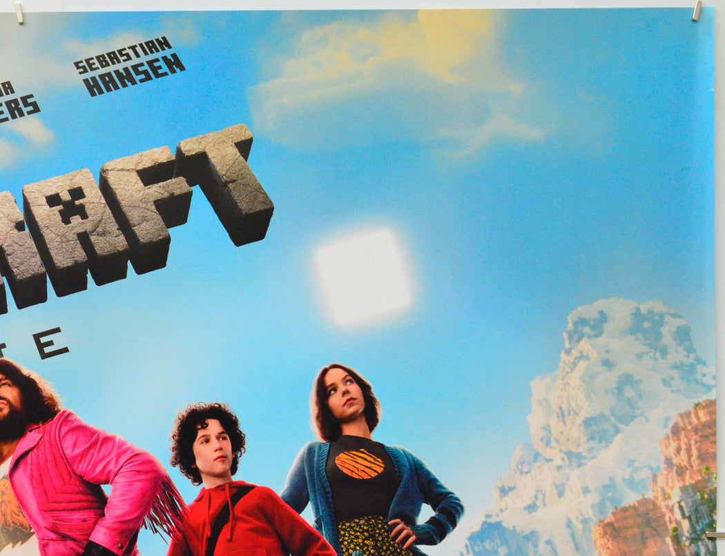 A Minecraft Movie (Top Right) Cinema Quad Movie Poster 