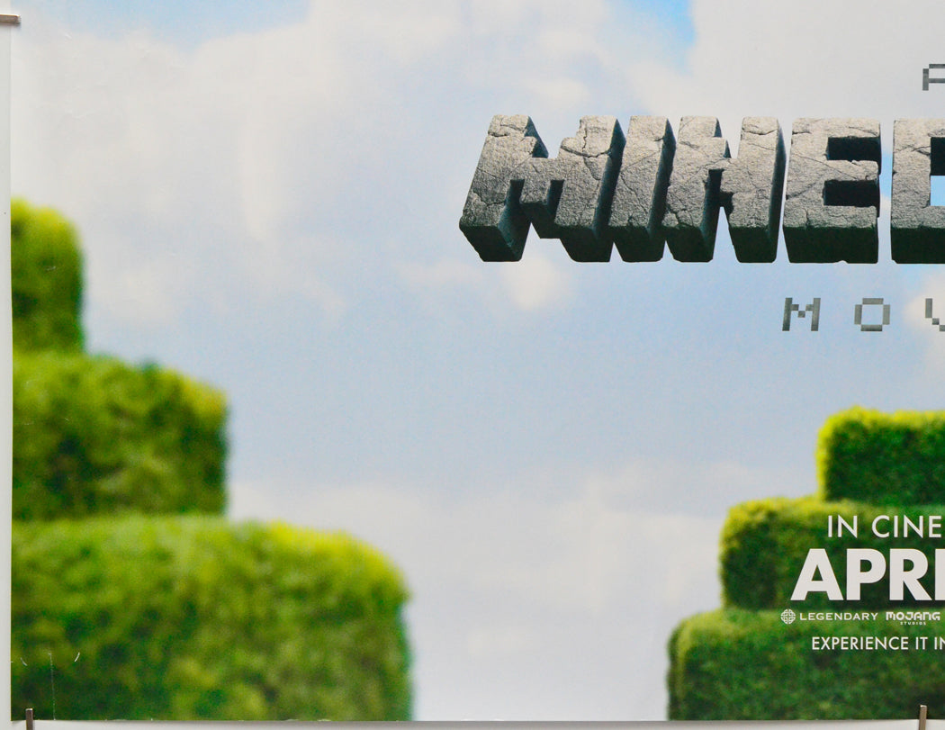 A Minecraft Movie (Bottom Left) Cinema Quad Movie Poster 