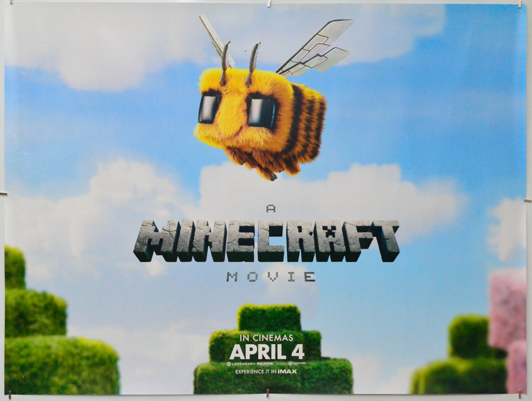 A Minecraft Movie - Original Quad Poster - Film Poster - Movie Poster