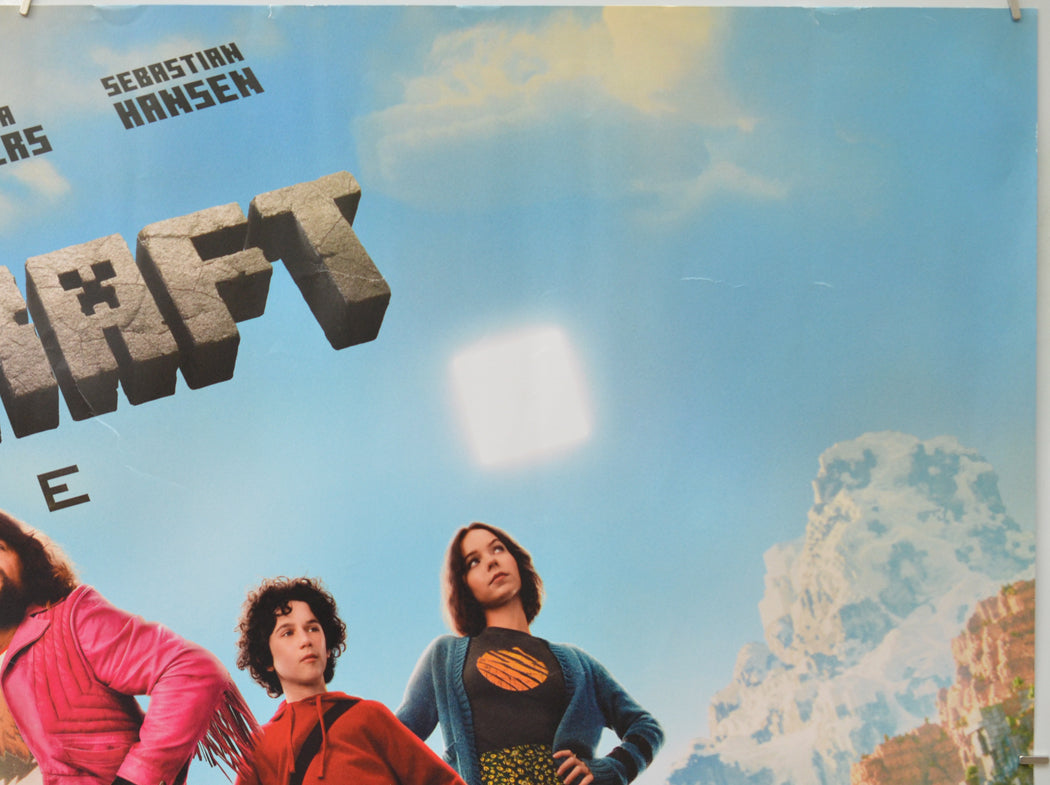 A Minecraft Movie (Top Right) Cinema Quad Movie Poster 