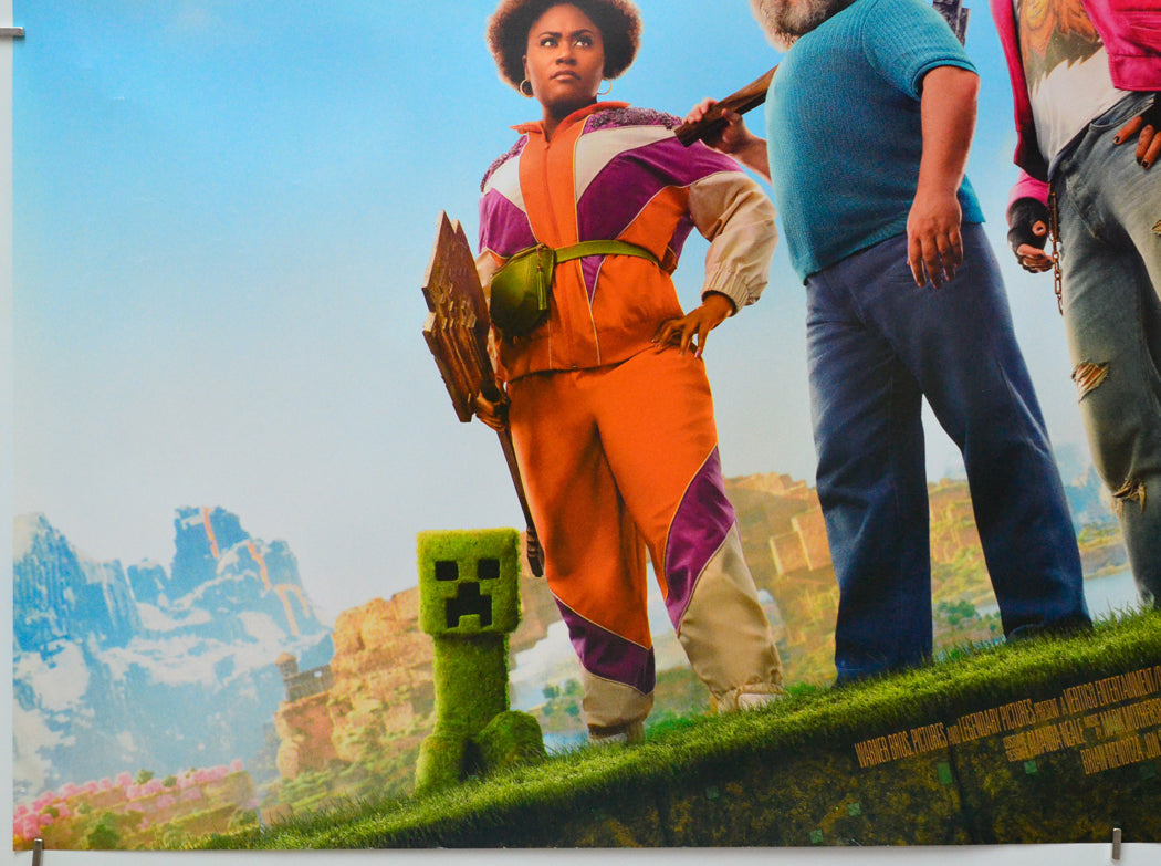 A Minecraft Movie (Bottom Left) Cinema Quad Movie Poster 