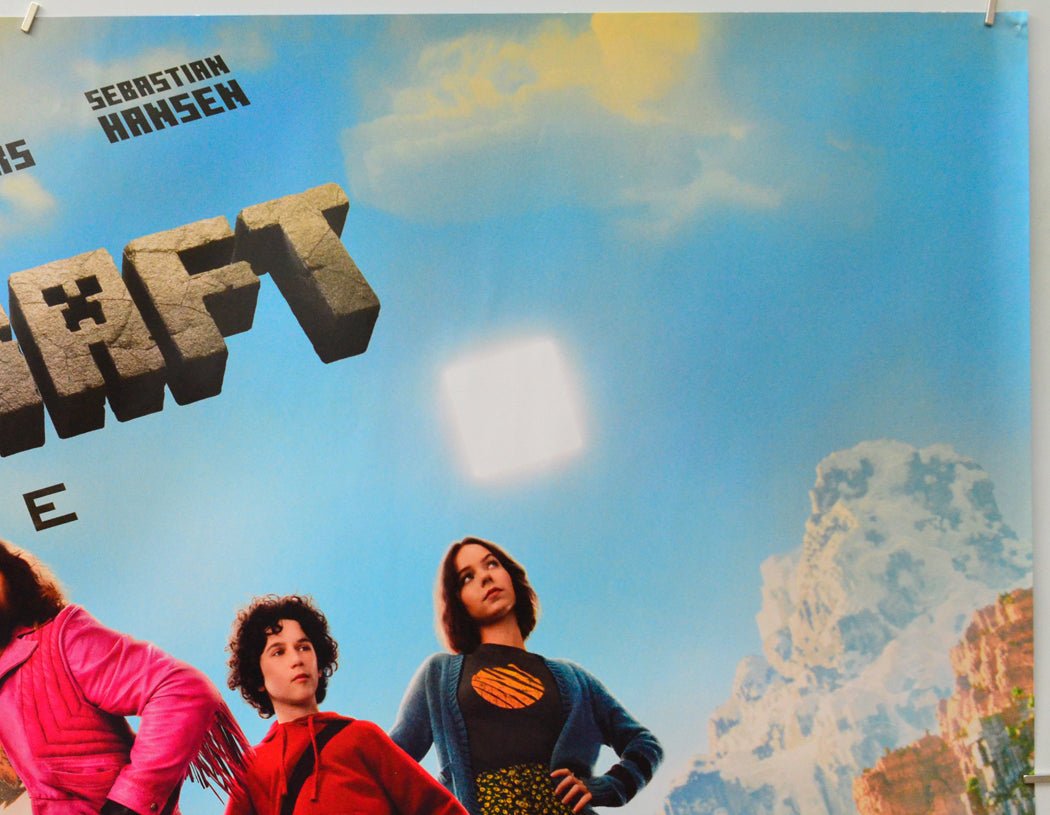 A Minecraft Movie (Top Right) Cinema Quad Movie Poster 