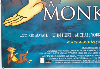 A MONKEY’S TALE (Bottom Left) Cinema Quad Movie Poster 