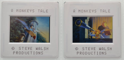 A Monkey’s Tale (Slides 1 and 2) Original 35mm Slides - Cinema Press Slides
