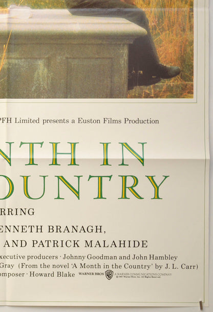 A MONTH IN THE COUNTRY (Bottom Right) Cinema One Sheet Movie Poster 