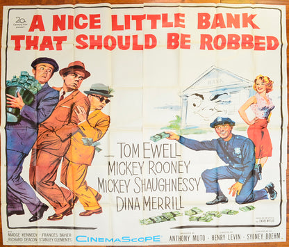 A Nice Little Bank That Should Be Robbed   Original US 6-Sheet Poster - Film Poster - Movie Poster 