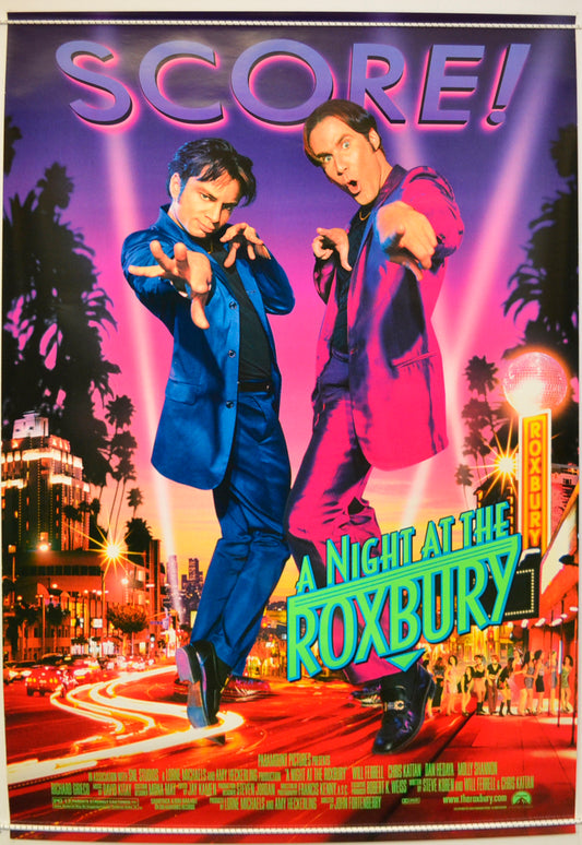 A Night At The Roxbury  Original One Sheet Poster - Film Poster - Movie Poster 