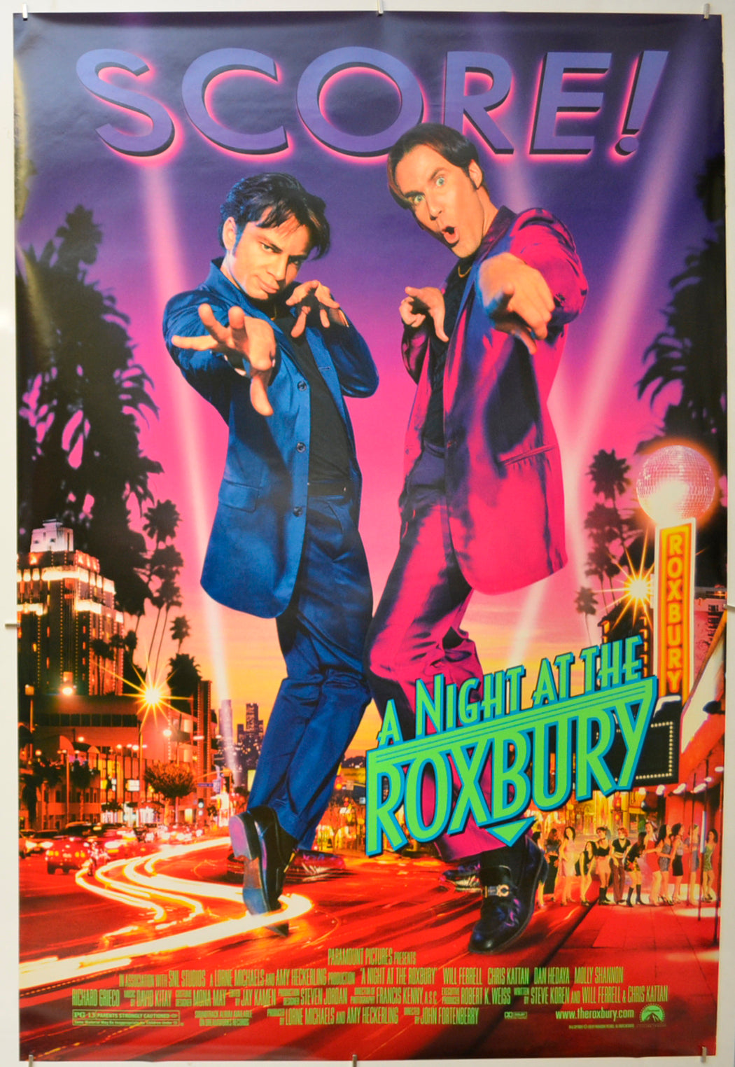 A Night At The Roxbury Original One Sheet Poster - Film Poster - Movie Poster