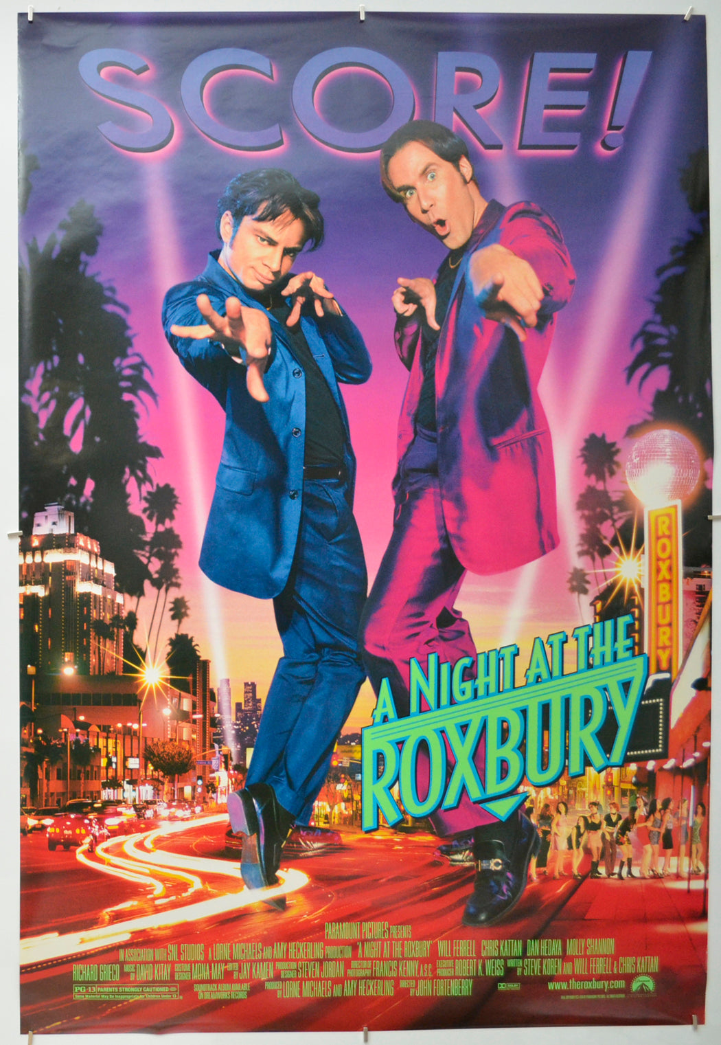 A Night At The Roxbury Original One Sheet Poster - Film Poster - Movie Poster