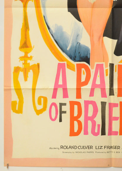 A PAIR OF BRIEFS (Bottom Left) Cinema One Sheet Movie Poster 