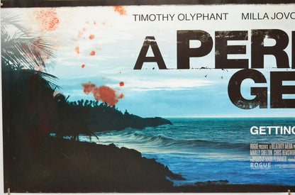 A PERFECT GETAWAY (Bottom Left) Cinema Quad Movie Poster 