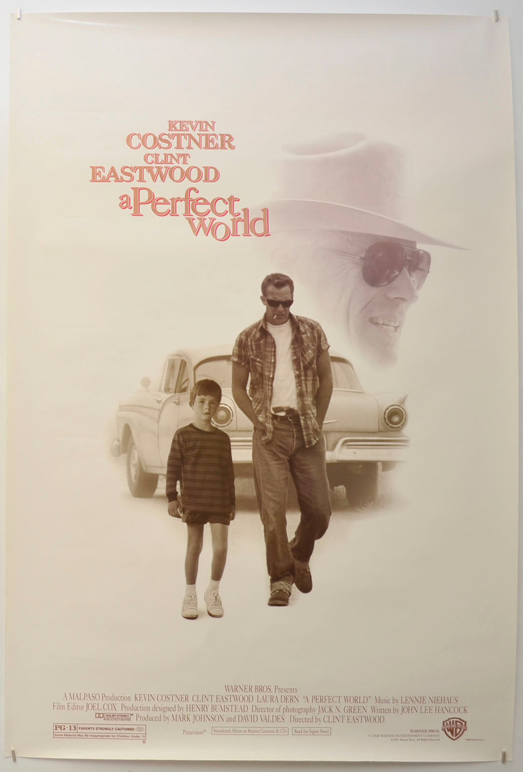 A Perfect World Original One Sheet Poster - Film Poster - Movie Poster