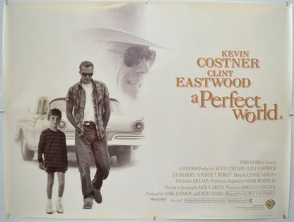 A Perfect World Original Quad Poster - Film Poster - Movie Poster - Cinema Poster