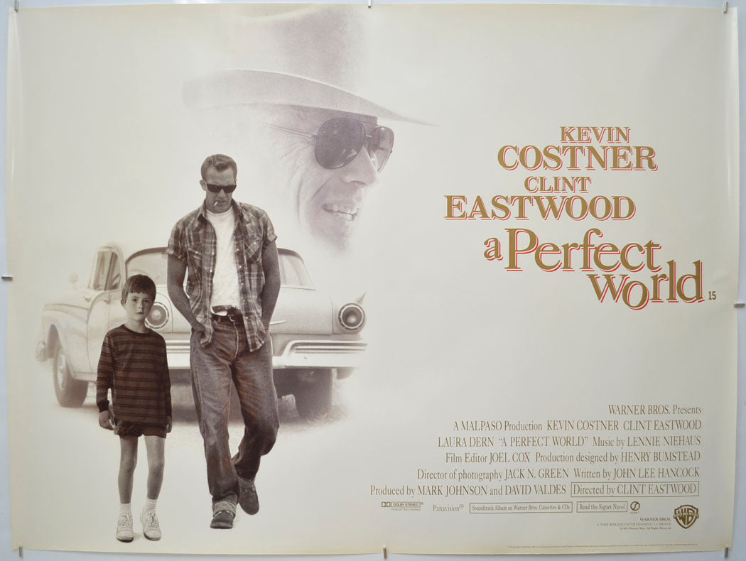 A Perfect World Original Quad Poster - Film Poster - Movie Poster - Cinema Poster