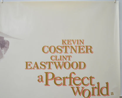 A PERFECT WORLD (Top Right) Cinema Quad Movie Poster 