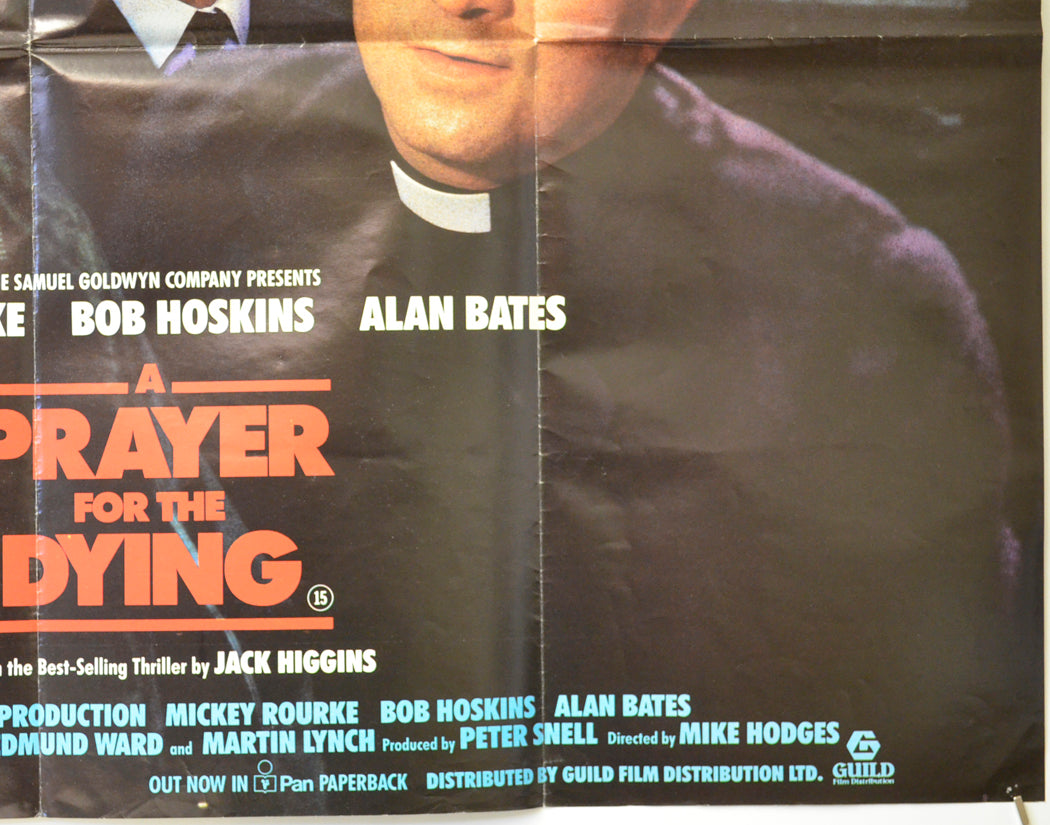 A PRAYER FOR THE DYING (Bottom Right) Cinema Quad Movie Poster 