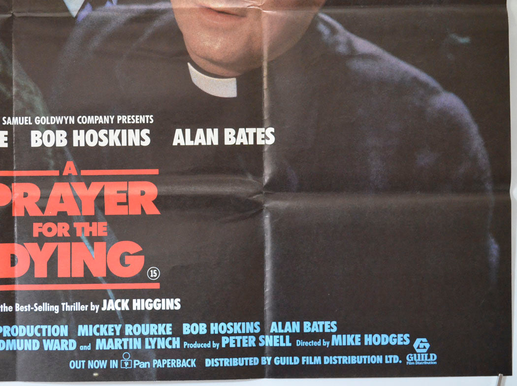 A PRAYER FOR THE DYING (Bottom Right) Cinema Quad Movie Poster 