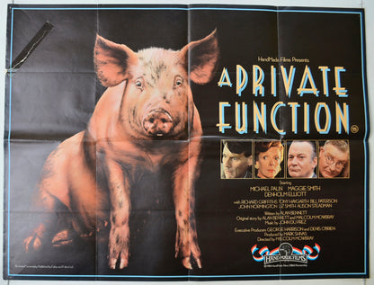 A Private Function   Original Quad Poster - Film Poster - Movie Poster 