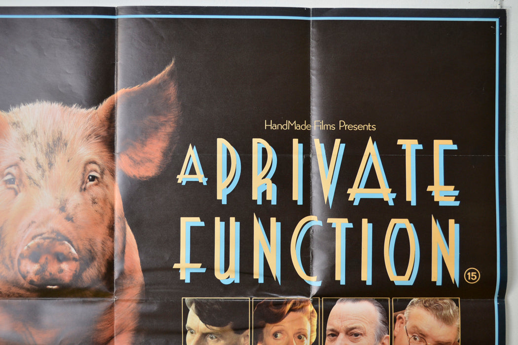 A PRIVATE FUNCTION (Top Right) Cinema Quad Movie Poster 