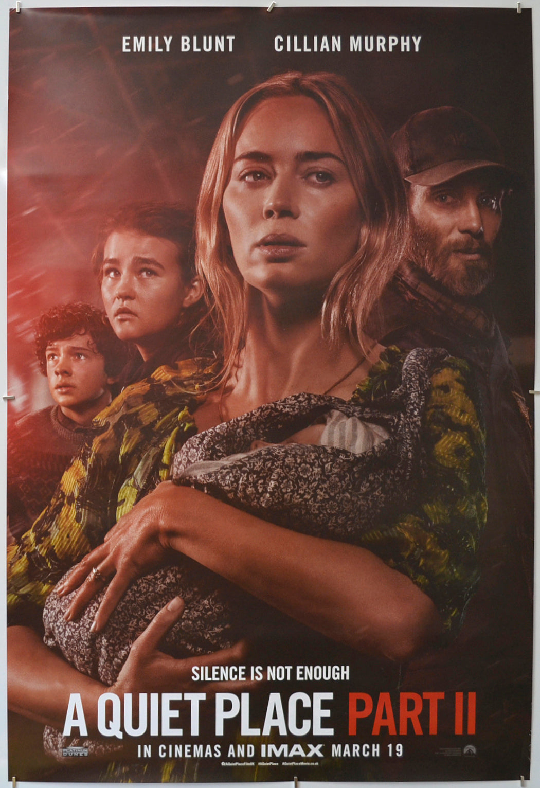 A Quiet Place Part II - Original One Sheet Poster - Film Poster - Movie Poster