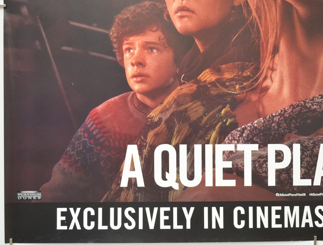 A QUIET PLACE PART II (Bottom Left) Cinema Quad Movie Poster 