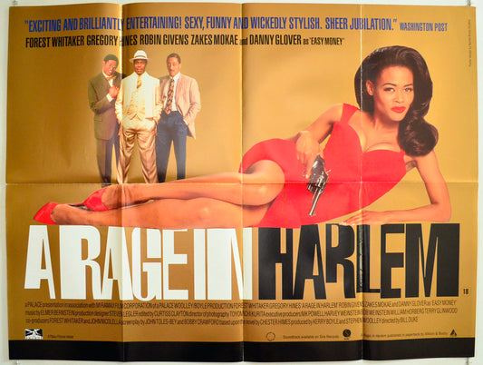 A Rage In Harlem Original British Quad Poster - Film Poster - Movie Poster 