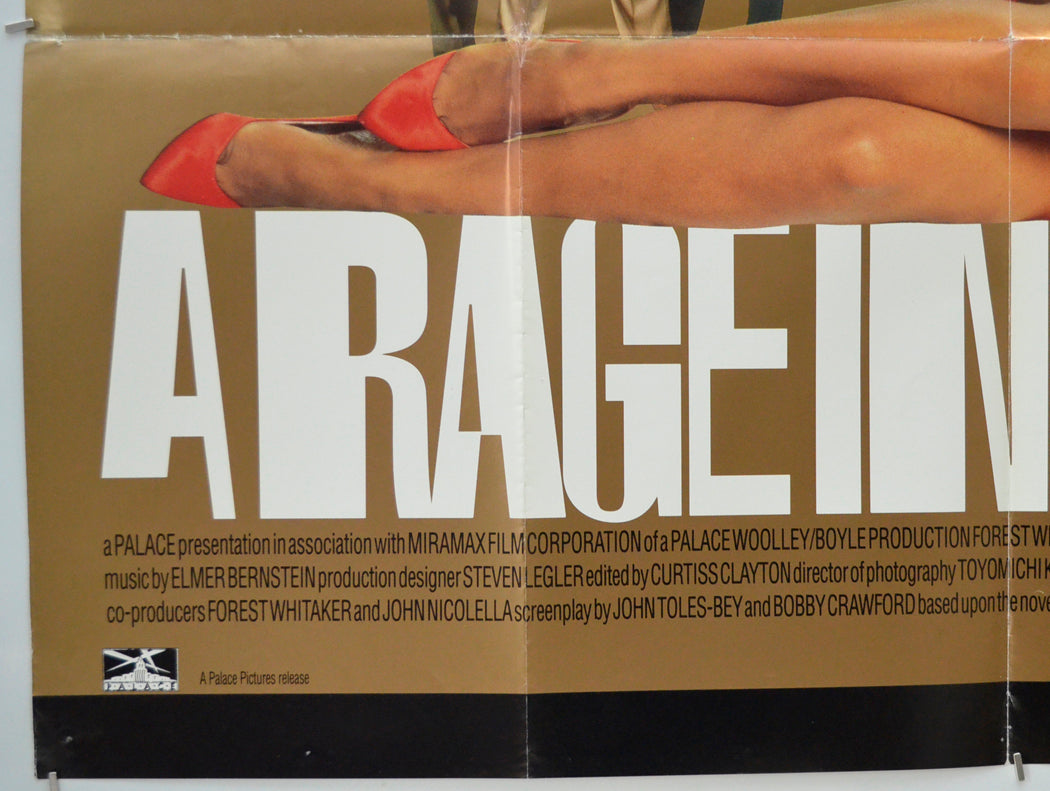 A RAGE IN HARLEM (Bottom Left) Cinema Quad Movie Poster 