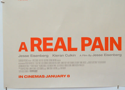 A Real Pain (Bottom Left) Cinema Quad Movie Poster 