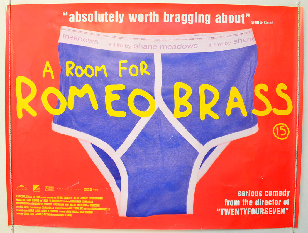 A Room For Romeo Brass  Original British Quad Poster - Film Poster - Movie Poster