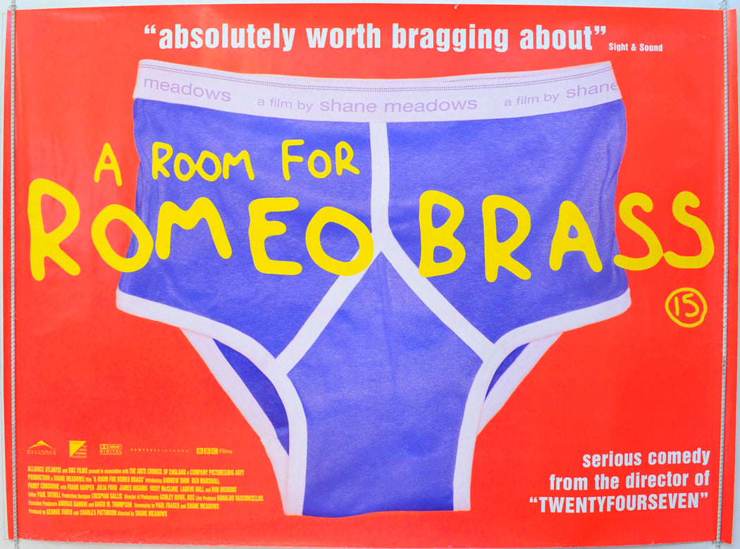 A Room For Romeo Brass Original British Quad Poster - Film Poster - Movie Poster 